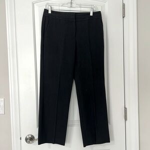 Charcoal gray sharagano size 8P dress pant, straight leg, career, office siren